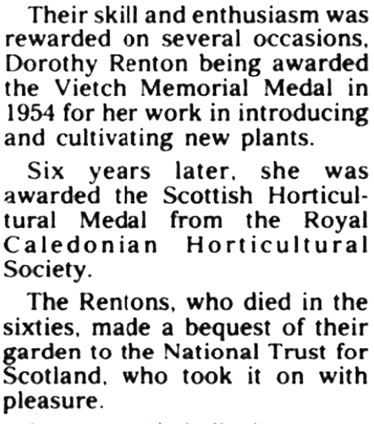 Dorothy and John Renton, Branklyn Gardens [2] – Hole Ousia